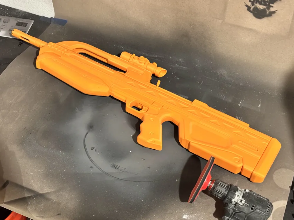 Halo BR75 Service Rifle UNSC Weapon v1.1 - Free 3D Print Model - MakerWorld