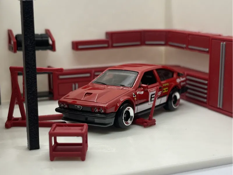 Garage Cabinets for 1/64 diorama diecast