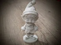 Elfe de Noël à peindre — photo 3