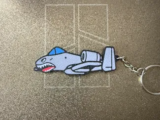 A-10 Warthog Keychain