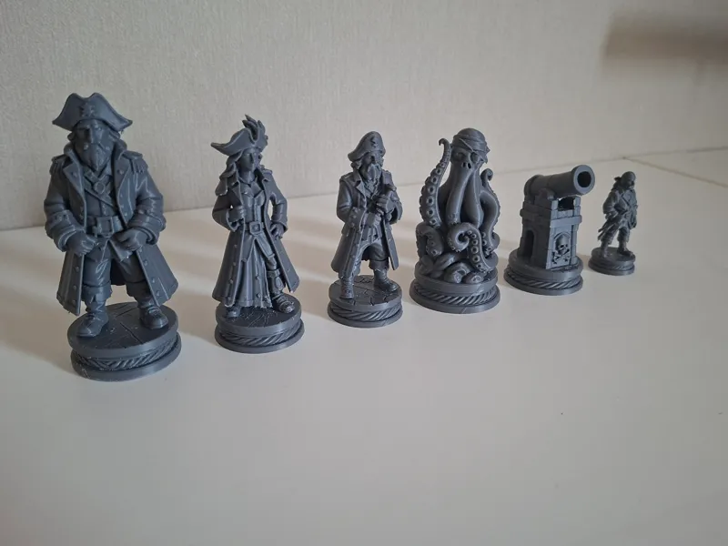 Schachfiguren Pirat