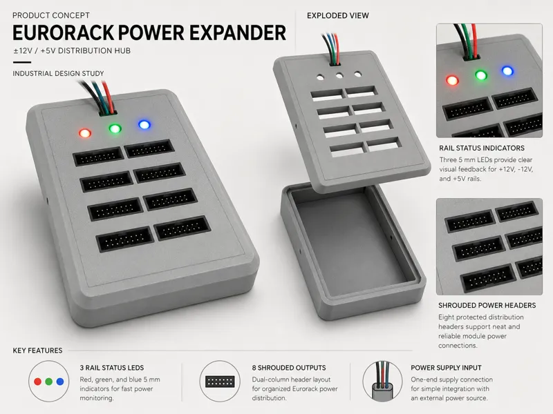 Eurorack Power Expander