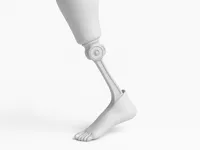 Prothèse de jambe sous le genou fonctionnelle (éducatif) — photo 1