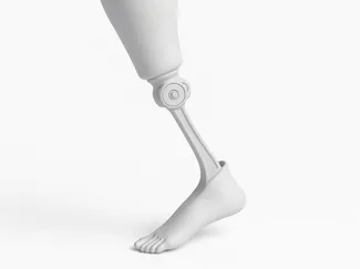 Functional Below-Knee Prosthetic Leg