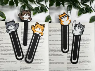 Paw Up Cat Bookmarks