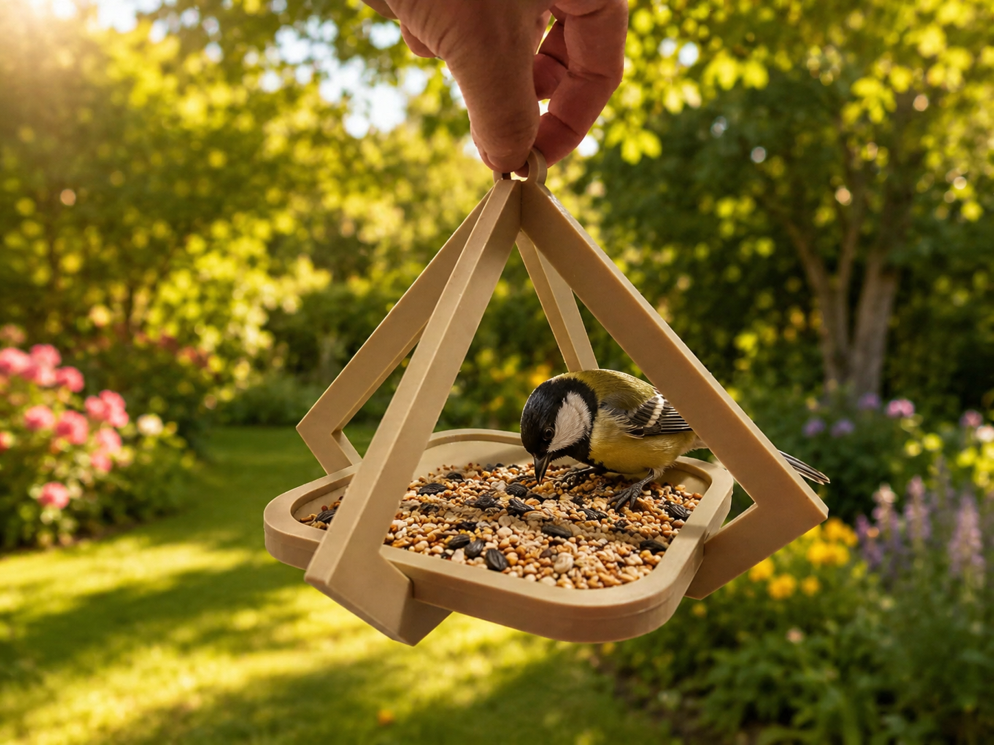 Easy Assembly Bird Feeder