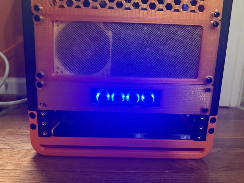 Kingwin 4 Fan Controller Mount for KWS Rack