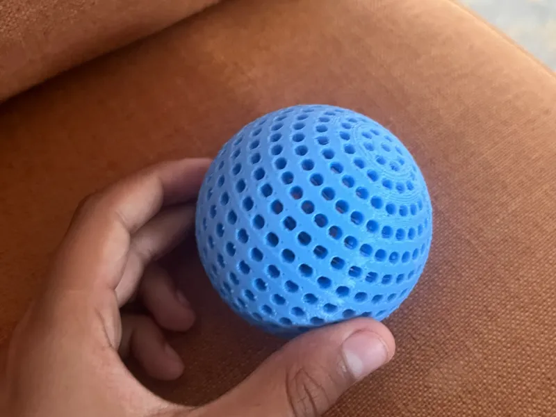 airless tennis ball
