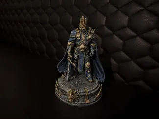 The Frozen King – Hand Painted Fantasy Miniature