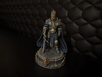 The Frozen King – Hand Painted Fantasy Miniature