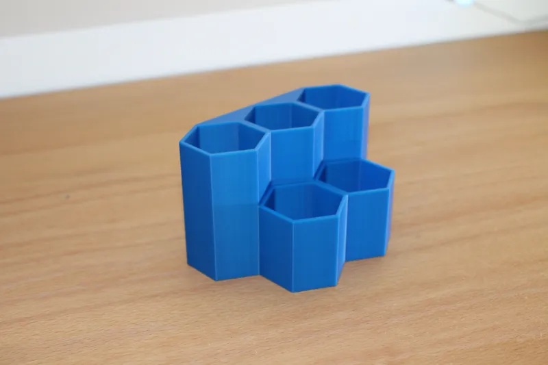 Hexagon Pegboard box