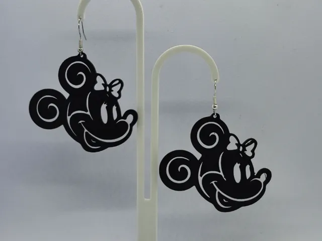 Pendientes Minnie Mouse