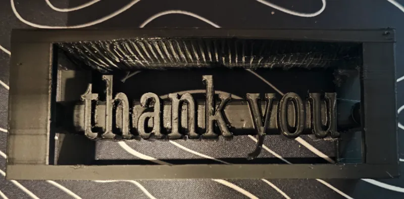 thank you cube