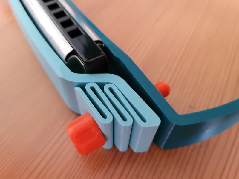 Harmonica holder