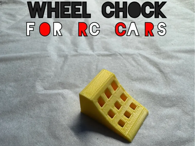 Wheel Chock for RC cars