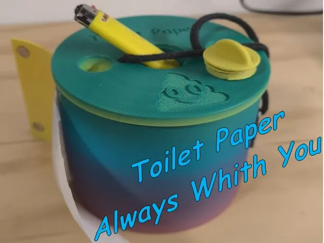Outdoor Toilet Paper Holder
