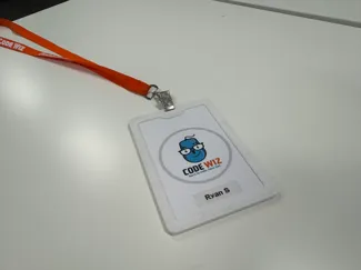 Code Wiz Nametag Case