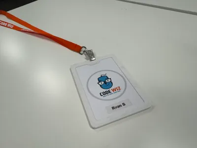 Code Wiz Nametag Case  