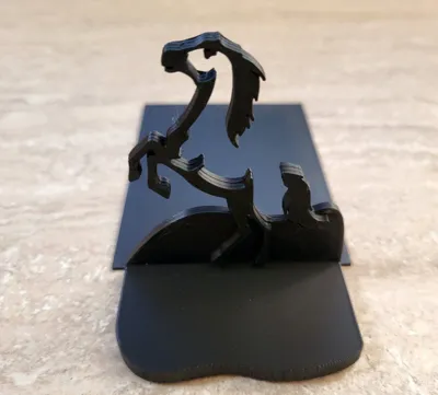 Bookend with horse