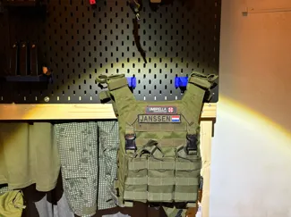 IKEA Skadis Plate Carrier / Armor vest hanger
