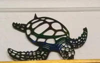 Tortue marine artistique murale — photo 4