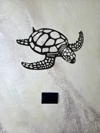 Tortue marine artistique murale — photo 2
