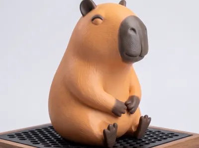 Chill Capybara - Il Re del Relax