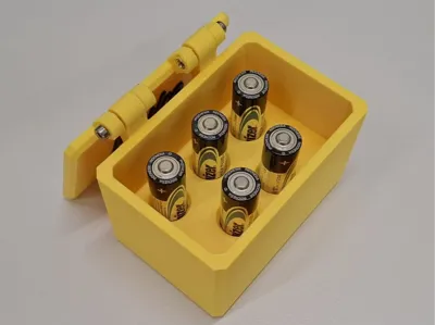 AA Battery Container for Multimeter Batteries 