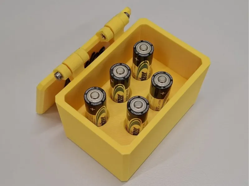 AA Battery Container for Multimeter Batteries 