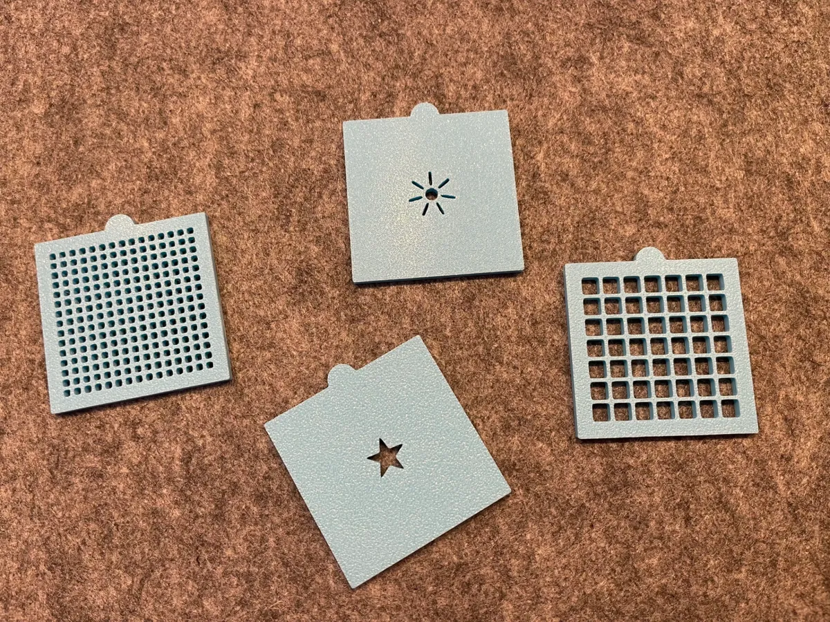 Pattern-plates - flash-projector - Free 3D Print Model - MakerWorld