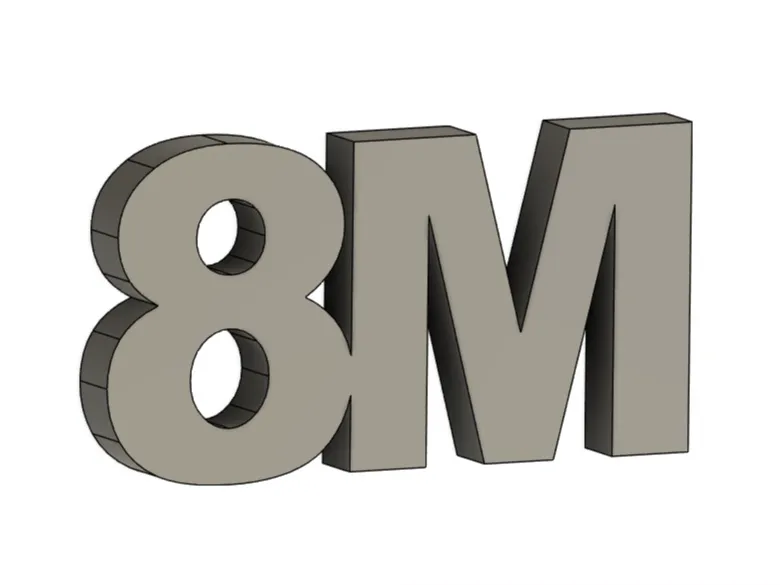 Letrero 8M
