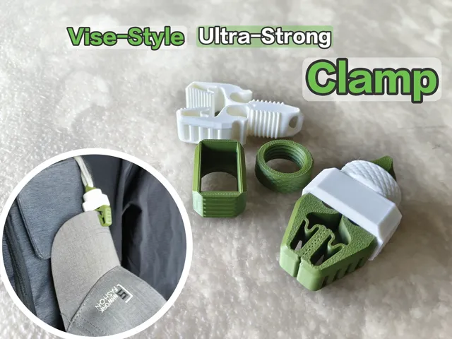 Vise-Style Ultra-Strong Clamp