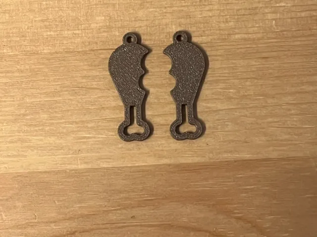 chicken earrings