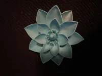 Fleur décorative sur pied — photo 3