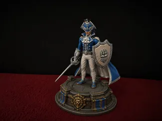 Alliance Warrior – Fantasy Miniature