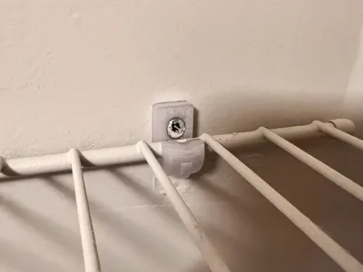 Wire Shelf Clip #8 Screw - Tight Fit