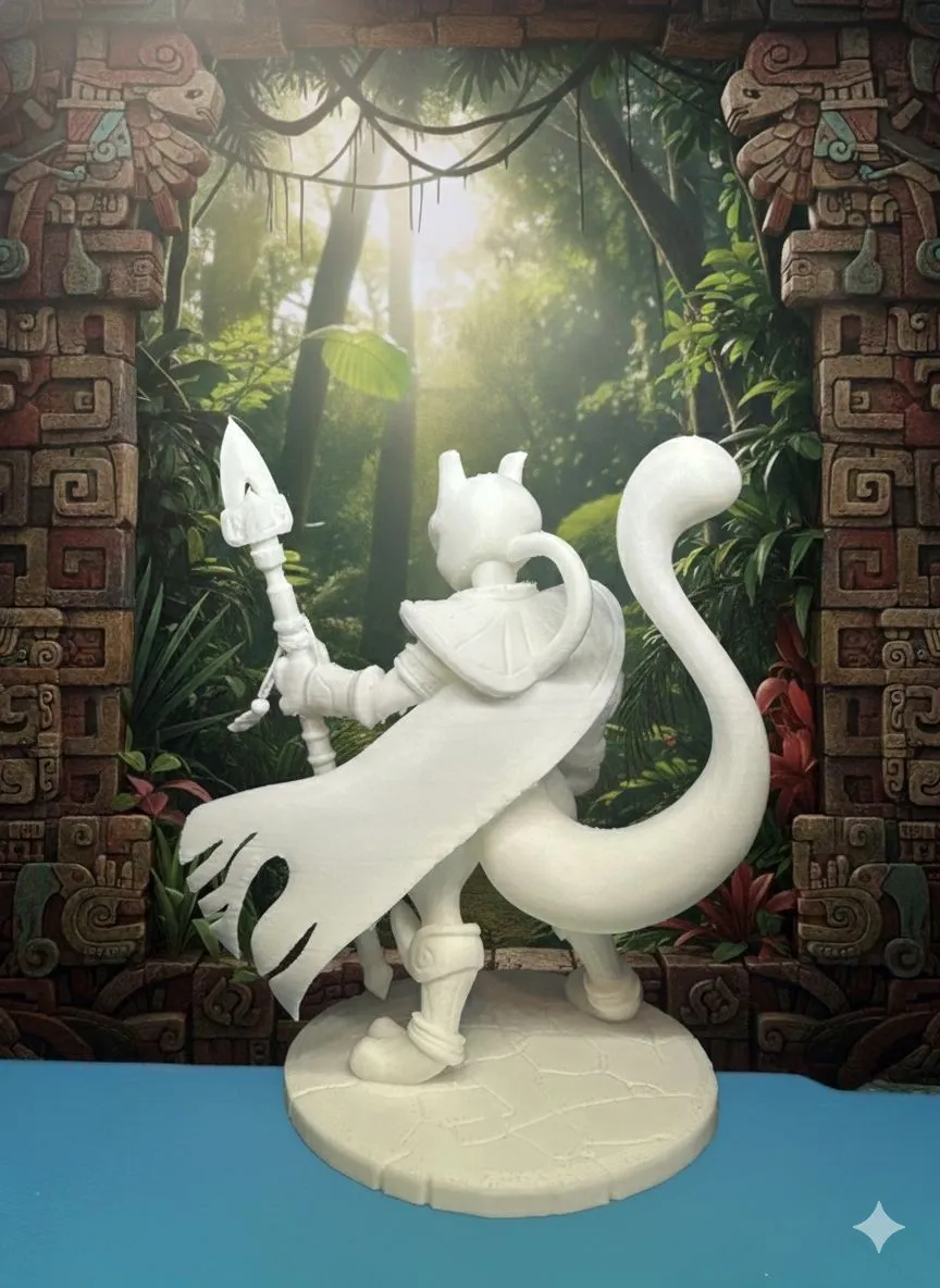 Mew Aztec Mewtwo Azteca - Free 3D Print Model - MakerWorld