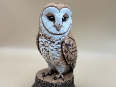 The Quiet Sentinel Barn Owl