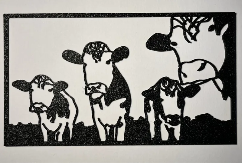 Wall art Cows