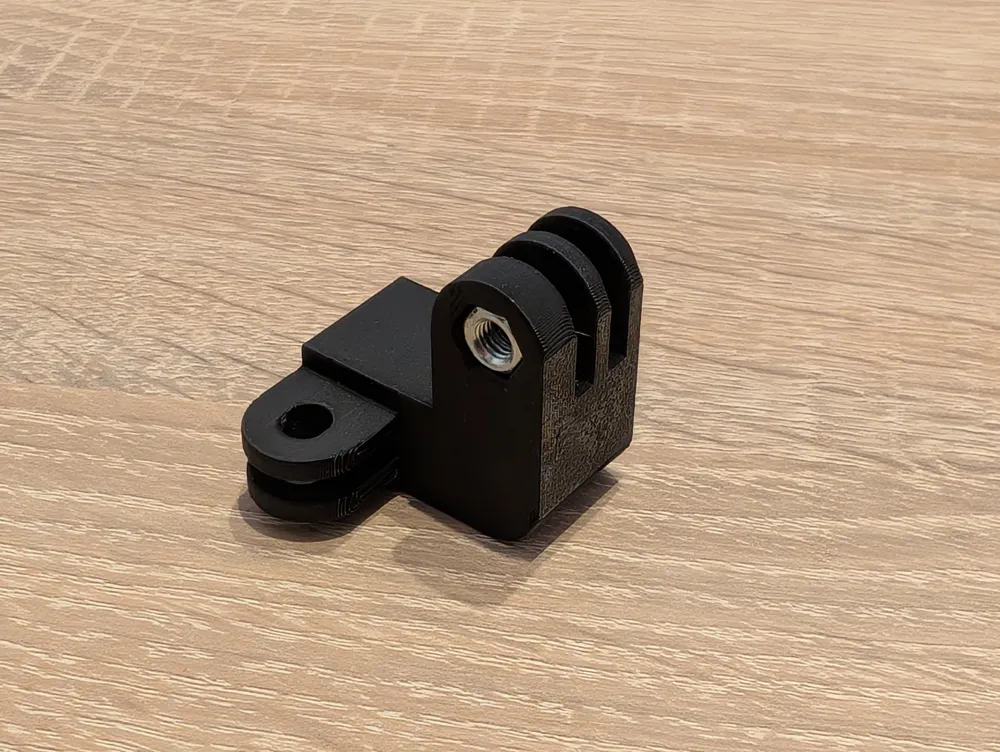 GoPro + Floaty Vertical Mount - Free 3D Print Model - MakerWorld