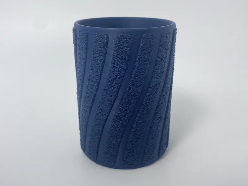 Modern Fuzzy Vase