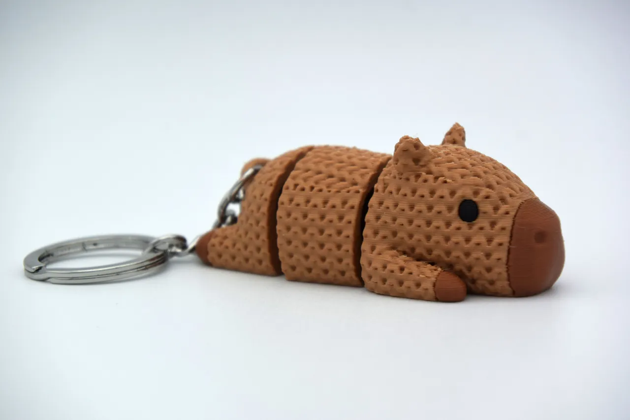Knitted Articulated Capybara view 2