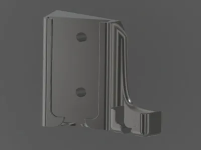 wall mounted phone and airpod mount