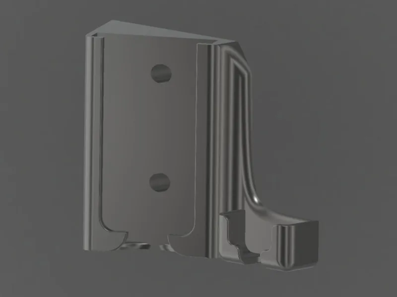 wall mounted phone and airpod mount