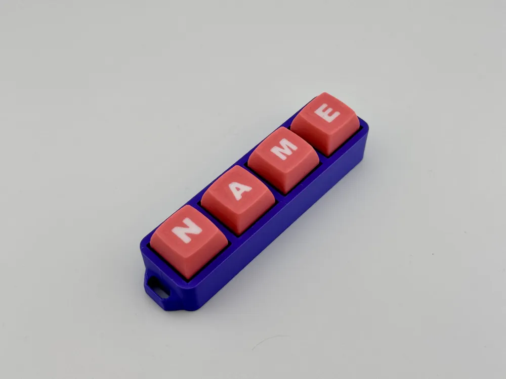 fidget clicker with alphabet - Free 3D Print Model - MakerWorld