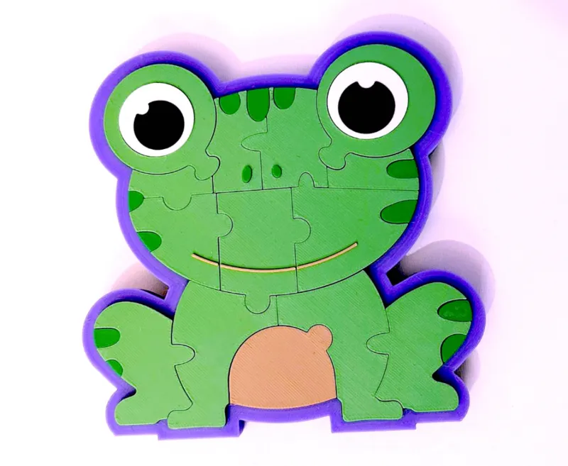 Frog Puzzle 