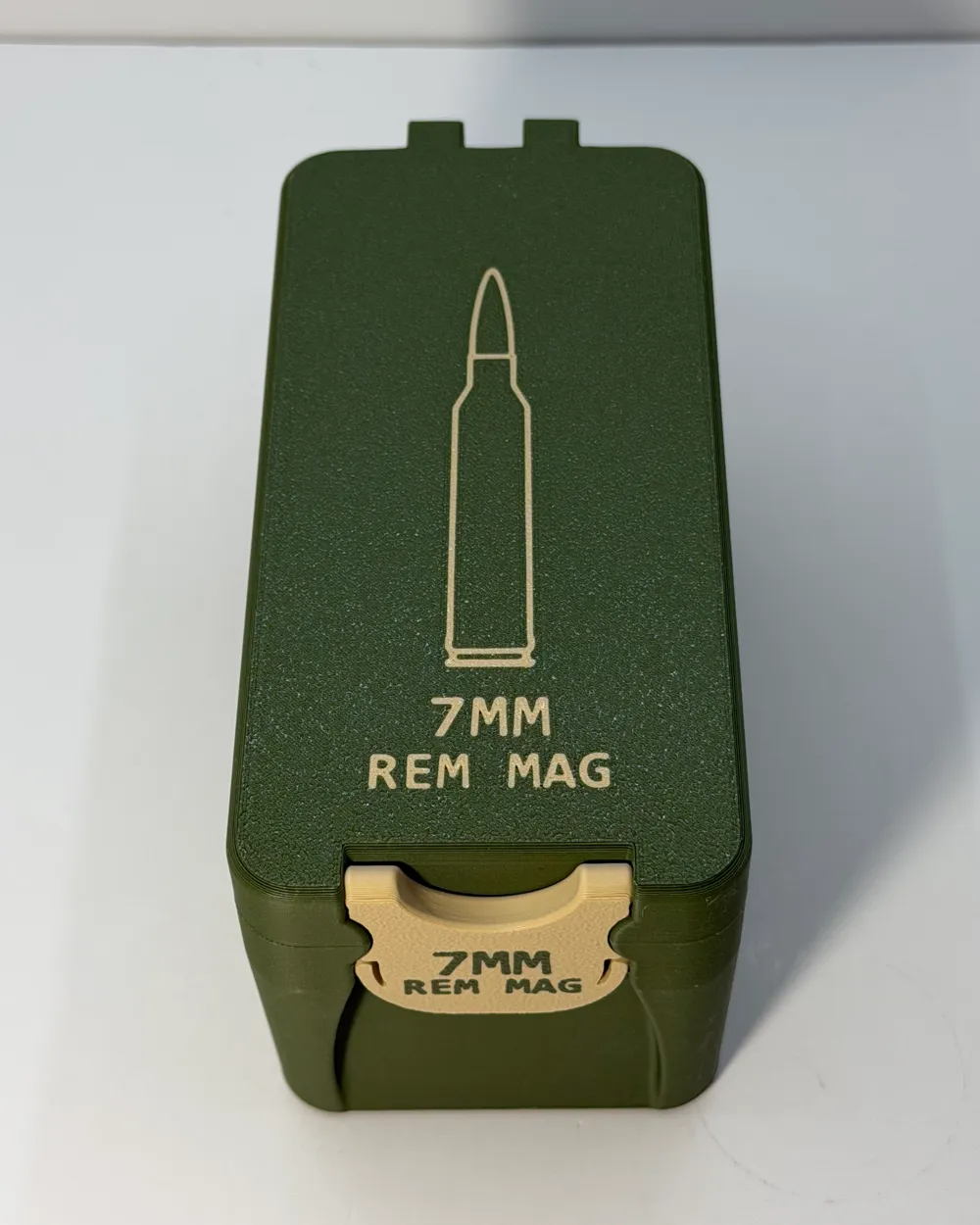 Ammo Box - 7mm Rem Mag - 40 Rounds - Free 3D Print Model - MakerWorld