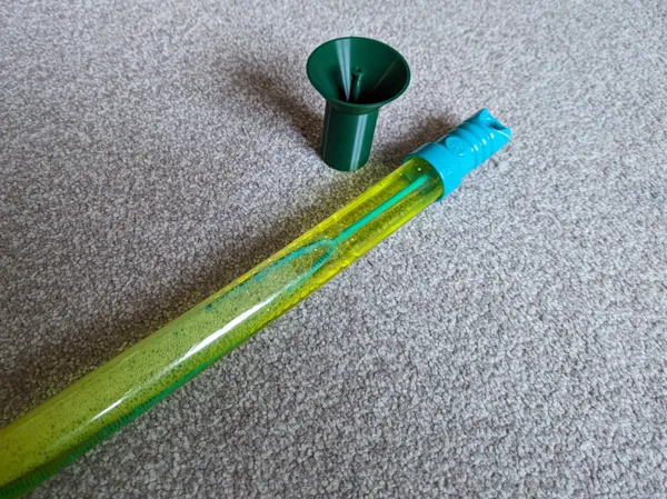 Entonnoir pour recharge de bulles de savon