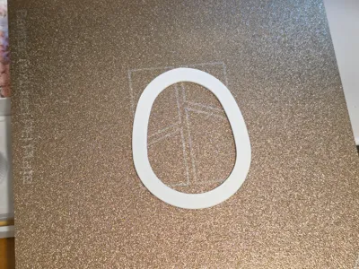 Oval egg - frame