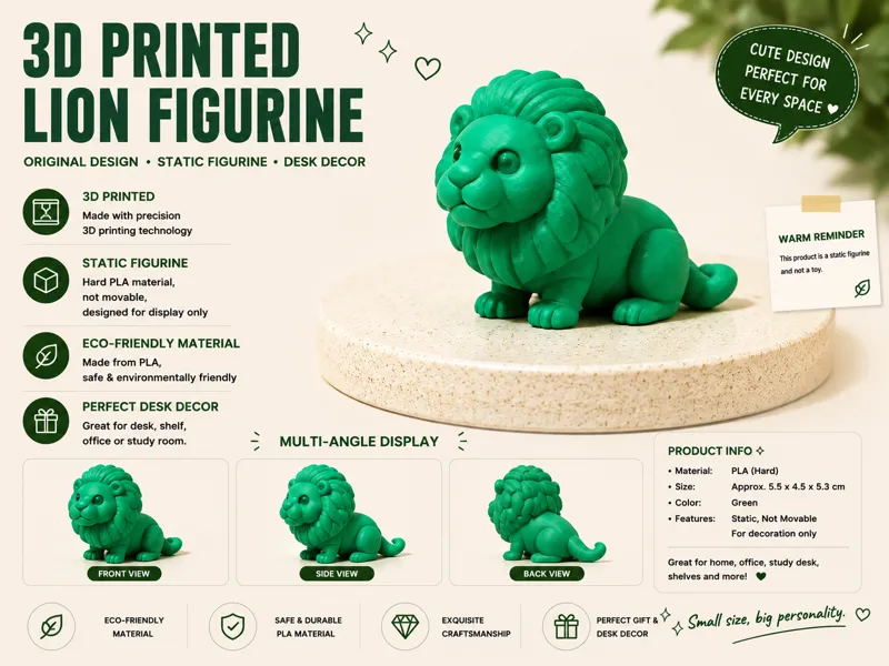 Lion Figurine